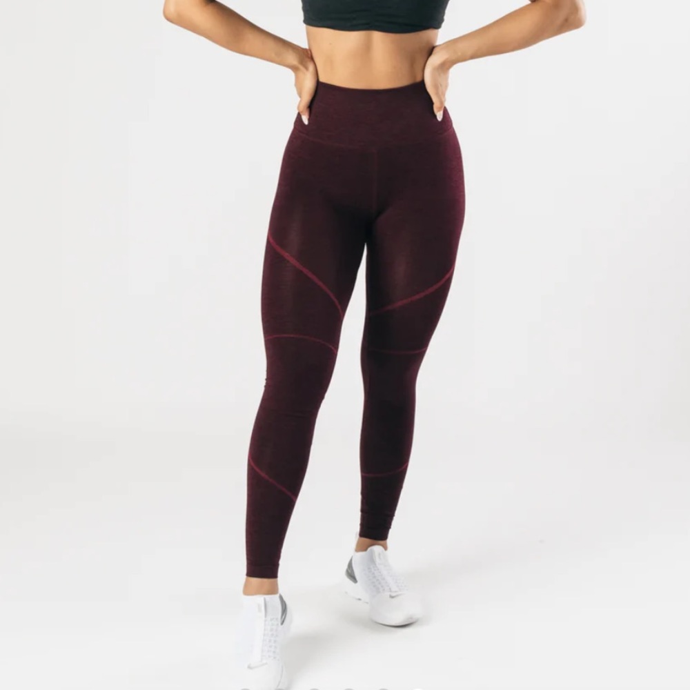Alphalete OG Revival Leggings Black Cherry
